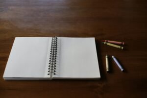 Un pezzo di carta per scrivere un elenco di lavori ammessi per il bonus ristrutturazione