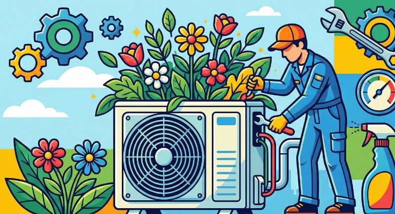 manutenzione del condizionatore